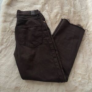 Brown Zara jeans